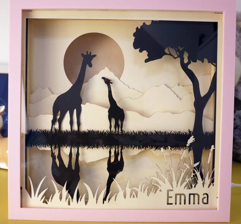 girafe savane veilleuse enfant 2