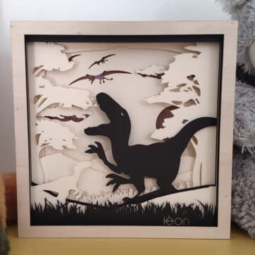 t rex et ptéranodon