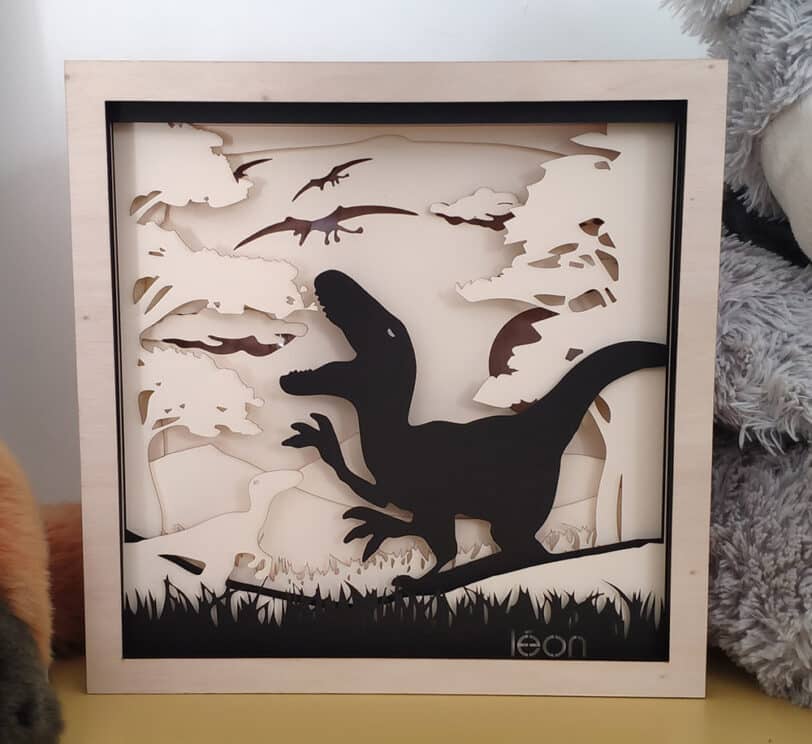 t rex et ptéranodon