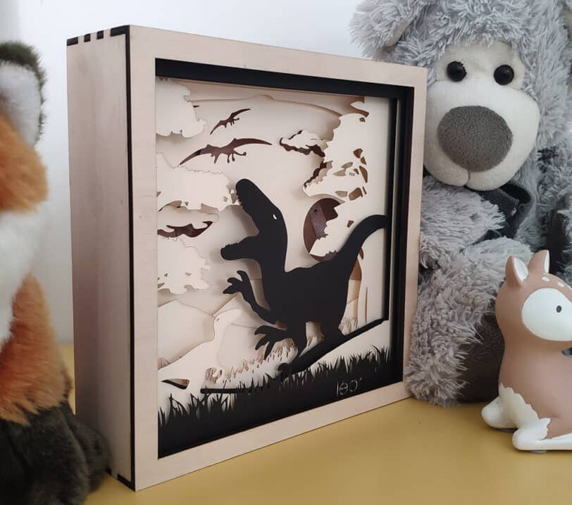 t rex et ptéranodon