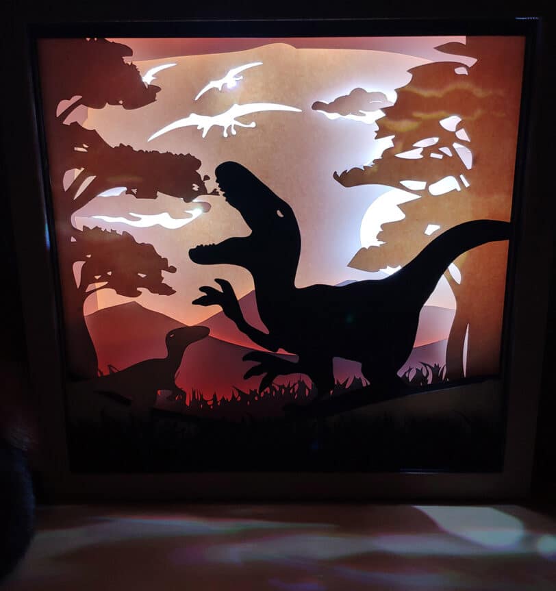 t rex et ptéranodon