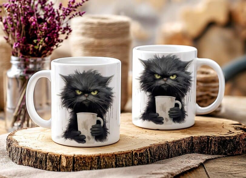 mugs petit chat de pâques personnalisé (copie)