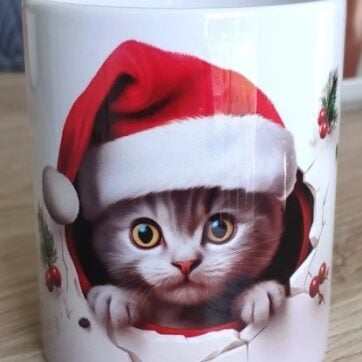 mug chaton de noël 🎅🐱